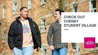 Check Out Cheney Student Village | Oxford Brookes University