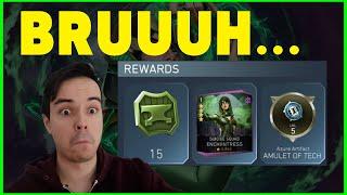 Free Legendary Enchantress From Solo Raid Rewards LMAO Injustice 2 Mobile