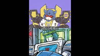 Soundwave(SG) VS Goldbug(SG) #transformers#transformersshatteredglass#soundwave#goldbug