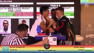  Sultan Khamzatov vs  Otari Saginashvili | World Championship | 65 kg