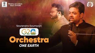 One Earth  | G20 Orchestra| Sourendro & Soumyojit | Ministry of Culture