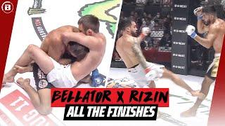 Finishes from Bellator X Rizin | Patricky Pitbull and Magomed Magomedov