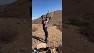 AK-47 Full Auto Dump  #shorts #shooting