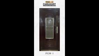 Prime Gold Designer Steel Door for Home | PGW-1