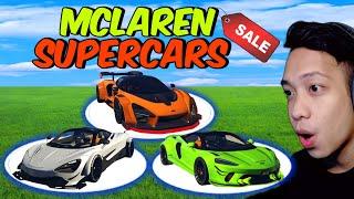 Selling all my "McLAREN SUPERCARS" collection in GTA 5 RP (Gone Wrong*)