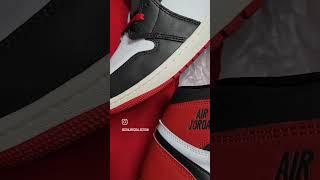 Air Jordan Retro 1 Reimagined Black Toe's - Great Job Jordan Brand 