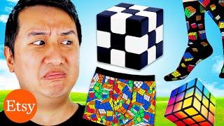 I Bought the WEIRDEST Rubik's Cube Products on Etsy