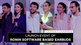 Launch Event Of Ronin Software Based Earbuds | Asim Azhar | Iqra Aziz |   FUCHSIA Coverage