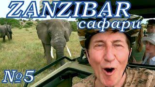 ZANZIBAR - TANZANIA - SAFARI. Обзор экстрим - сафари в национальном парке ТАРАНГИРЕ (Танзания)...