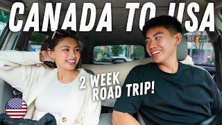 2000 MILES CANADA TO USA ROAD TRIP! (ep. 1)