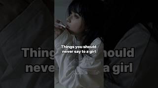 Things you should never say to a girl. #shorts #milkyarena77