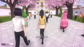 Пытаюсь устранить всех девушек из студенческого совета. Yandere Simulator