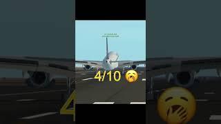 Rating Landing of pilots in infinite flight Multiplayer || Expert server || #shorts #infiniteflight