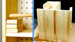 12 muebles de madera increíblemente sencillos para que los construyas tú mismo