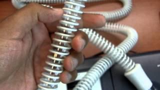 Insider Review- Respironics CPAP - Remstar Pro - Why the tubing they give you is unique(Part 4 of 7)