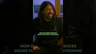 HOW DAVE GROHL PRODUCED DRUMS FOR NIRVANA’S NEVERMIND #davegrohl #nirvana