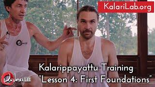 Online Kalaripayattu Training by KalariLab.org - Lesson 4: First Foundations Excerpt