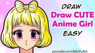 How to Draw Anime Girl | Mei Yu