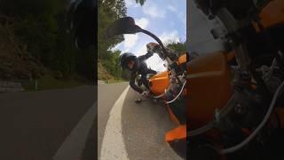 How to pickup a heavy bike (wenn it falls) #yamaha #tdm #850