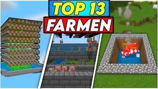 Die 13 Besten Minecraft Bedrock Farmen! Minecraft Bedrock 1.21