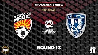 NPL Women's NNSW Round 13 First Grade - Broadmeadow Magic v New Lambton FC