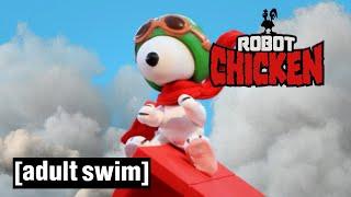 Robot Chicken | Snoopy's Flying Aces | Adult Swim UK 