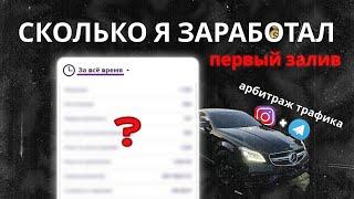 С НУЛЯ ДО CLS НА АРБИТРАЖЕ ТРАФИКА. Сколько я заработал с первого залива.