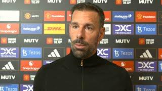 Ruud van Nistelrooy Postmatch Interview | Manchester United vs Leicester 3-0