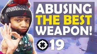 ABUSING THE BEST WEAPON IN FORTNITE....