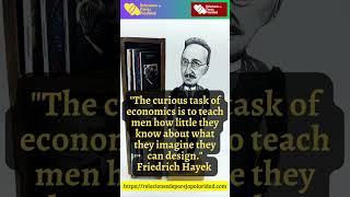 30.  The curious task of economics  #friedrichhayek #economics #hayek #austrian