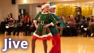 Jive Show Dance at Ultimate Ballroom Dance Studio