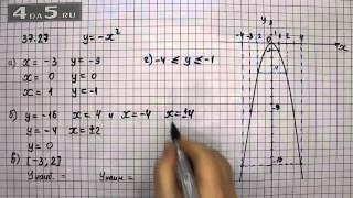 Упражнение 37.27. Алгебра 7 класс Мордкович А.Г.