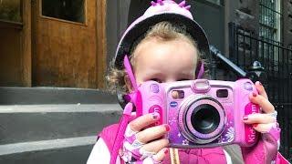 Распаковка ДЕТСКИЙ ФОТОАПАРАТ Кидизум Unpacking CHILD CAMERA Vtech Kidizoom DUO