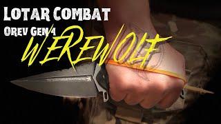 IDF KNIFE | WEREWOLF | LOTAR COMBAT | GEN 4 | #49/100 | One of the most unique designs ever!