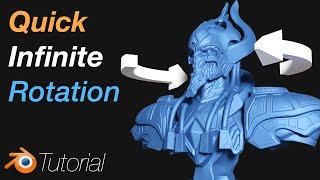 [2.93] Blender Tutorial: Quick Infinite Rotation Animation