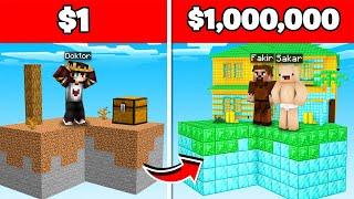 Minecraft'ta Zengin Vs Fakir Adalar Bulduk  - Minecraft