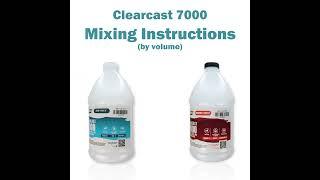Clearcast 7000 Coating Epoxy Resin - Mixing Instructions By The Epoxy Resin Store