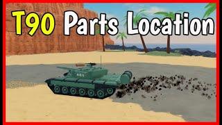 MILITARY TYCOON T90 PARTS [ Locations 2024 ] [ Roblox ]