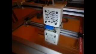 First 3D Webfier -  Remote control printer testing