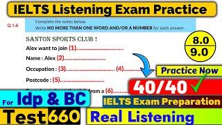 IELTS Listening Practice Test 2025 with Answers [Real Exam - 660 ]