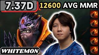 7.37d - Whitemon LION Hard Support Gameplay 24 ASSISTS - Dota 2 Full Match Gameplay