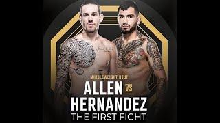 Anthony Hernandez vs Brendan Allen 1 | Full Fight | LFA Fights