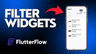 How to create FILTER WIDGETS and SORT WIDGETS on Flutterflow