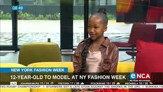 12 -year-old to model at New York Fashion Week