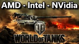 World of Tanks - AMD Radeon R2 - Intel HD 620 - NVidia 940MX - Benchmark