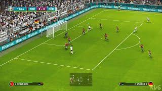 eFootball PES 2021 - Portugal vs Germany - UEFA EURO 2020 Gameplay (PS5 UHD) [4K60FPS]