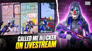 Streamer Called me H@cker on Livestream | Zodd Exposed ? - 1vs4 Clutches