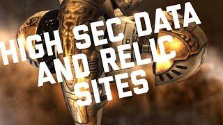 Eve Online - How to find Data and Relic Sites in High Sec