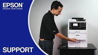 Epson Workforce Pro WF-C529R/WF-C579R: Installing Ink & Loading Paper