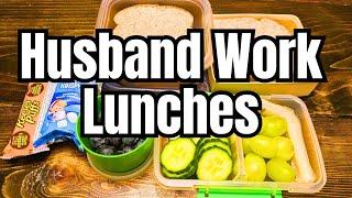 HUSBAND LUNCHES | CONSTRUCTION WORKER LUNCHES | WHAT IS IN MY HUSBANDS LUNCHBOX